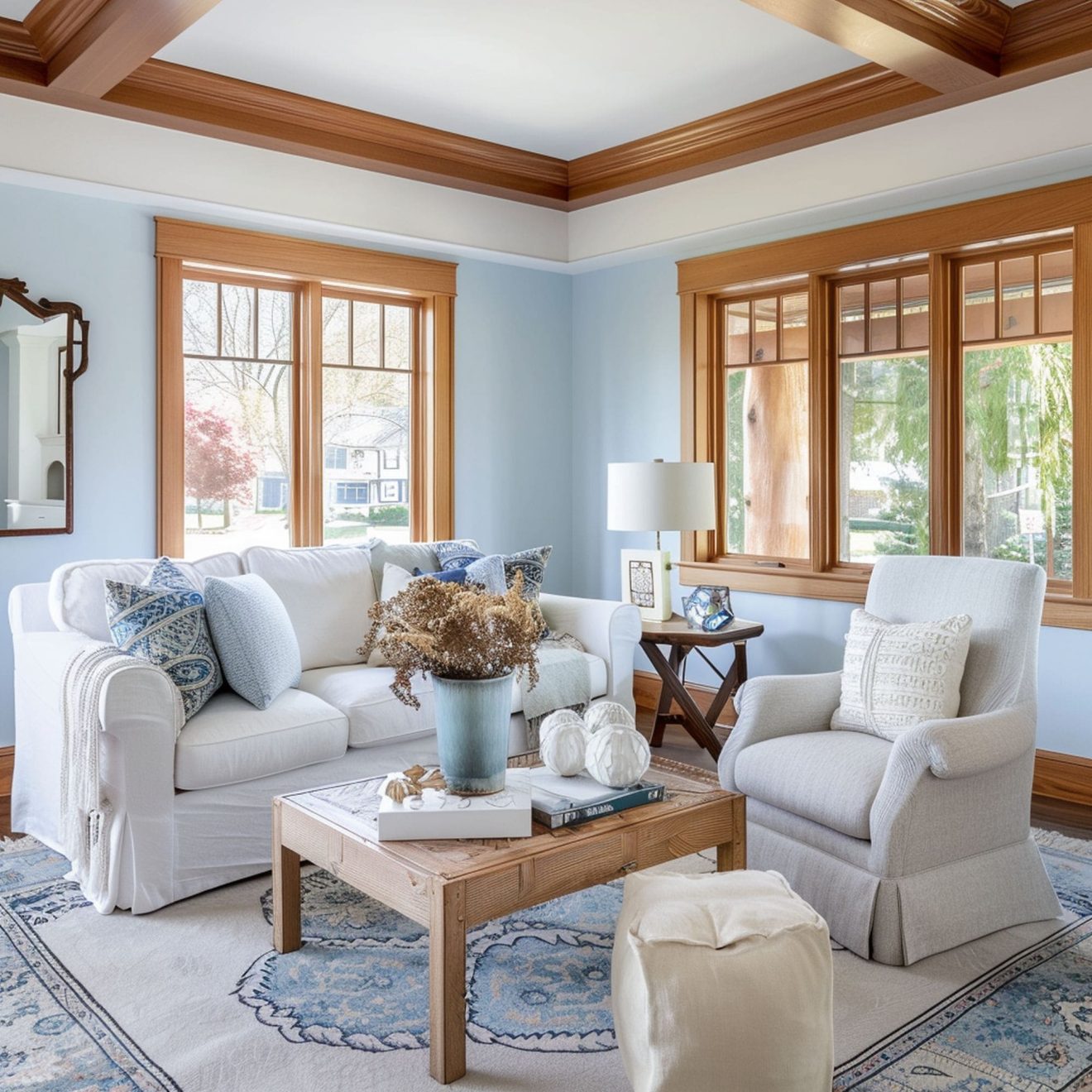 31 Stunning Blue Living Room Ideas - Rhythm of the Home