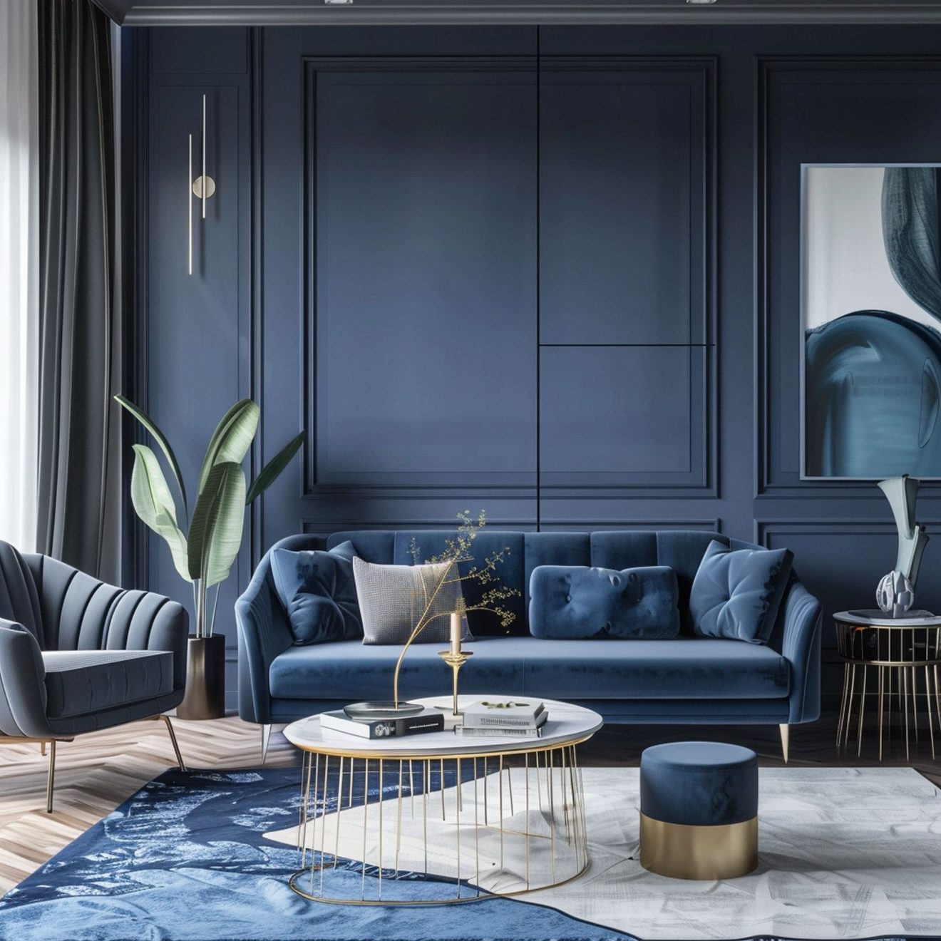 31 Stunning Blue Living Room Ideas – Rhythm of the Home