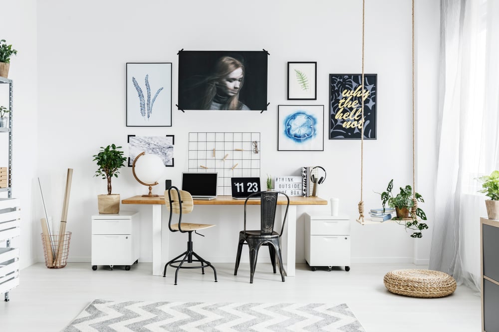 16 Brilliant Small Home Office Decor Ideas - Rhythm of the Home