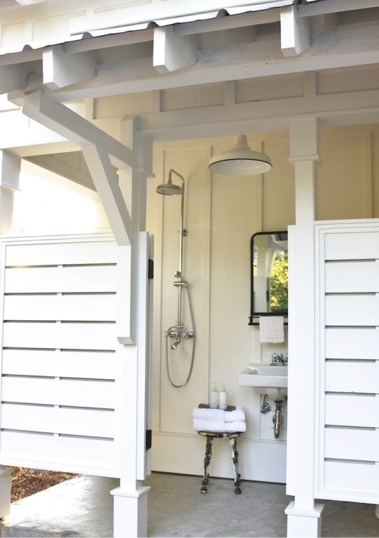 10 Refreshing Outdoor Shower Ideas and DIY Projects - Rhythm of the Home