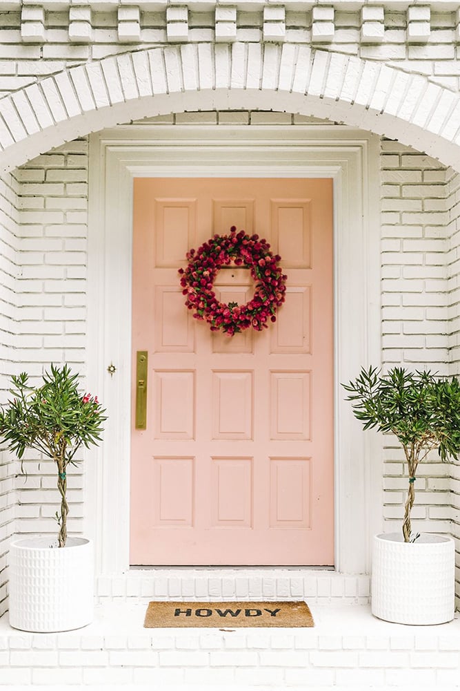 10 Vibrant and Colorful Front Door Ideas - Rhythm of the Home