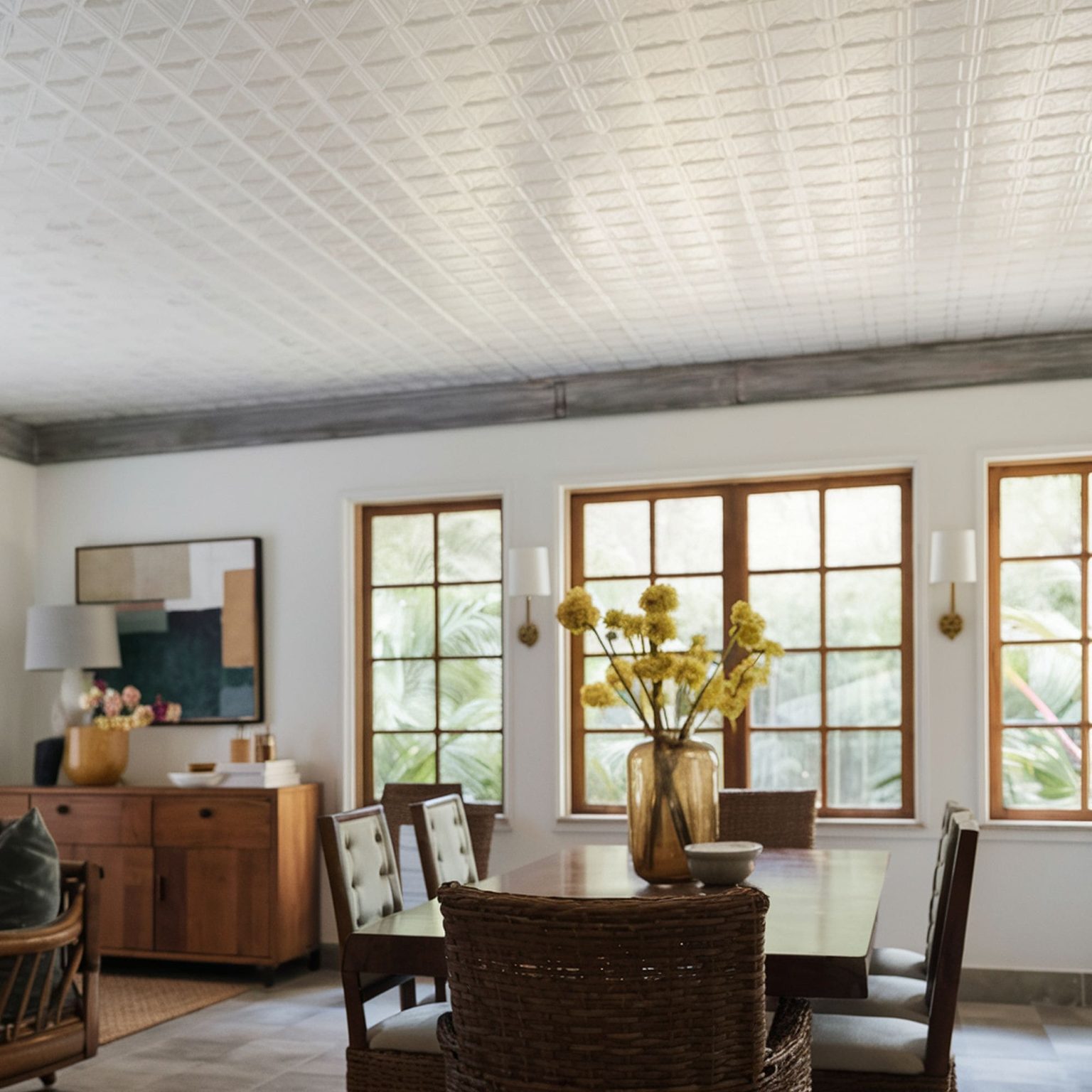 12 Gorgeous Drop Ceiling Ideas – Rhythm of the Home