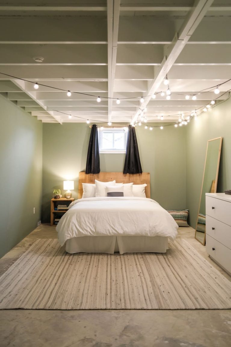 Unfinished Basement Bedroom Ideas to Transform Your Space