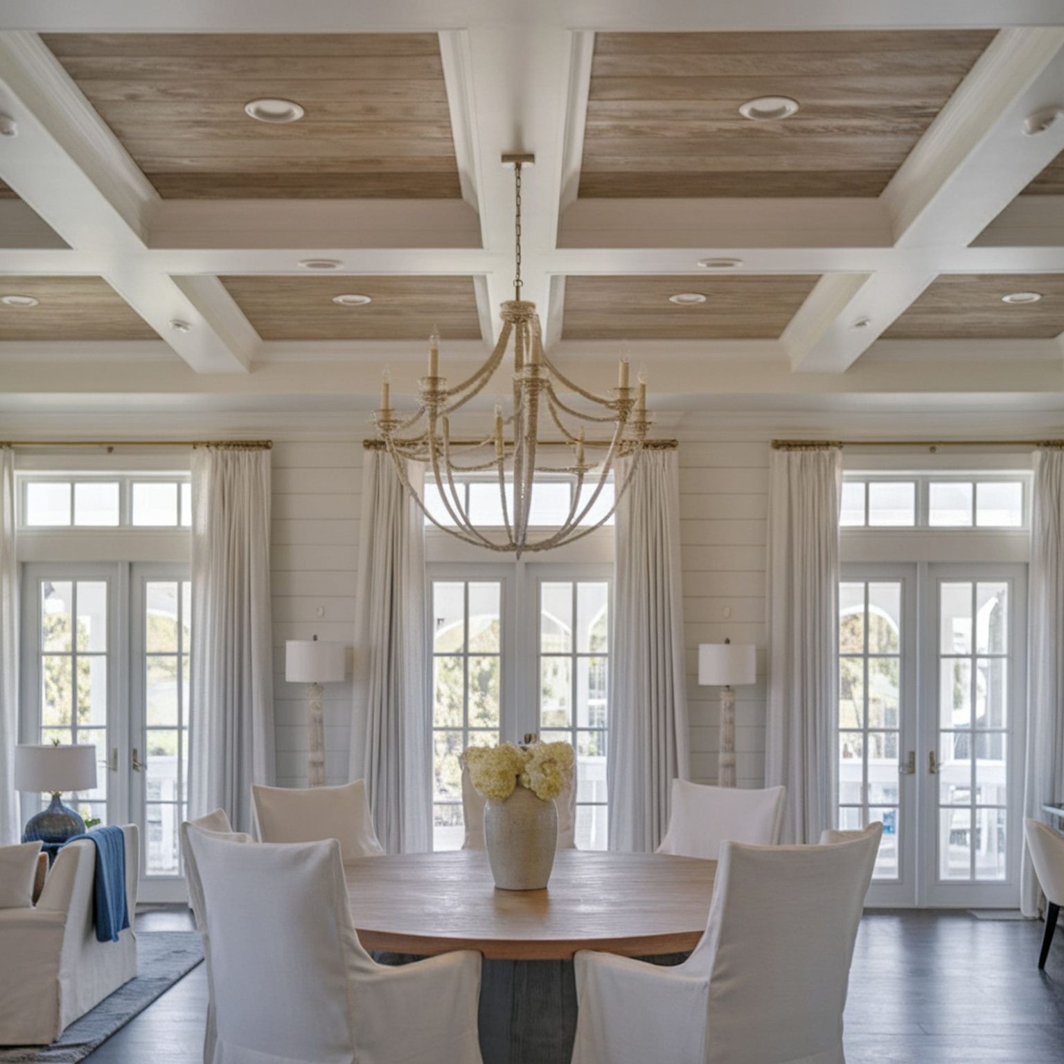 31 Fantastic Coffered Ceiling Ideas – Rhythm of the Home