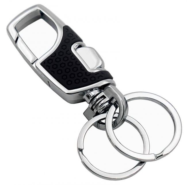 The 11 Best Keychains Of 2024 Rhythm Of The Home   Lancher Key Chain With Extra Key Rings 650x644 