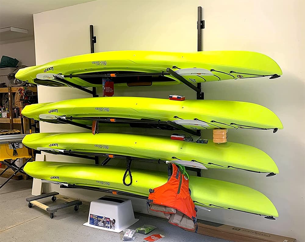 11 Smart Kayak Storage Ideas Rhythm Of The Home