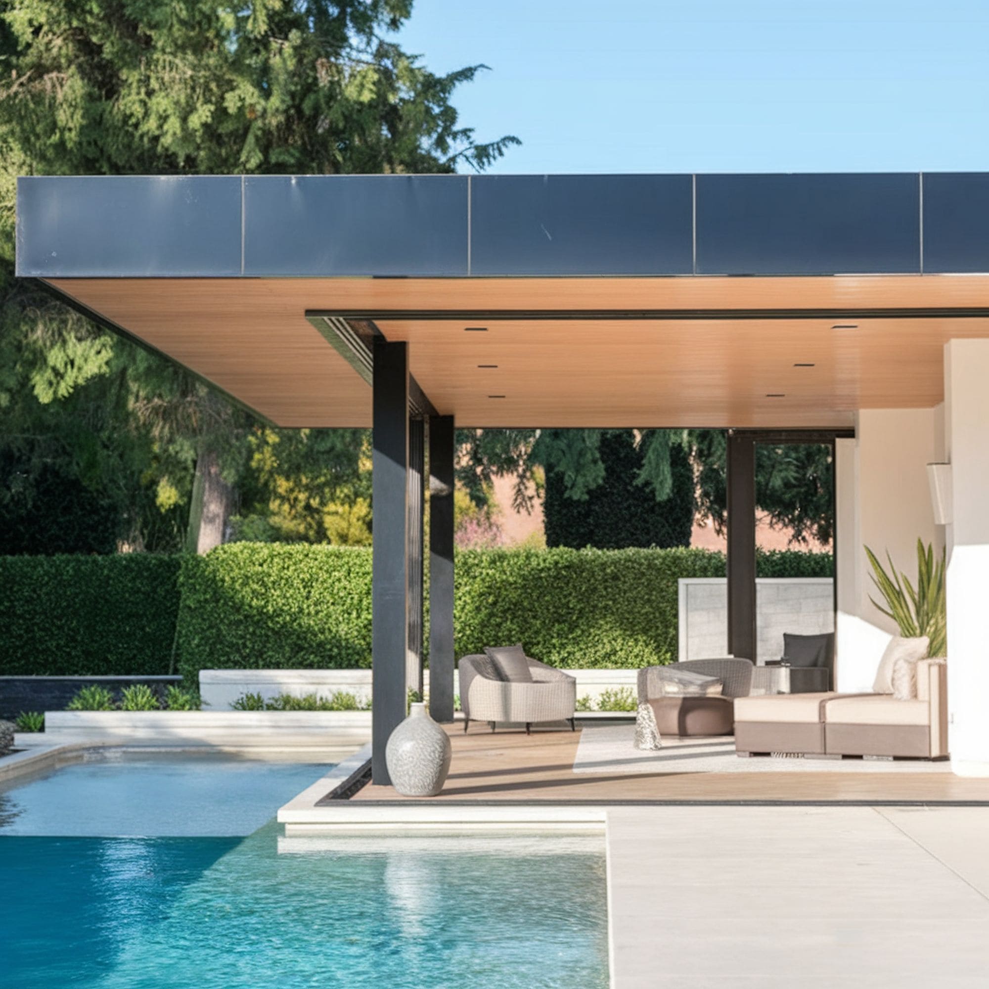 15 Modern Pool Deck Ideas For a 21st Century Home – Rhythm of the Home