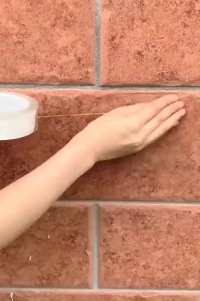 How to hang things on brick rhythm of the home