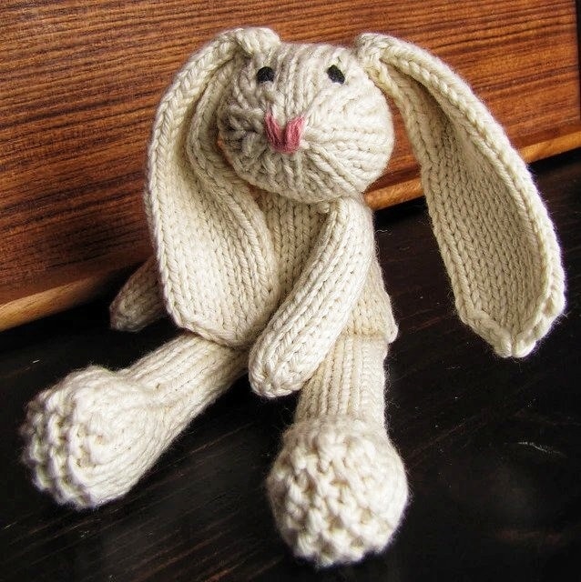 Rabbit Knitted With Cotton