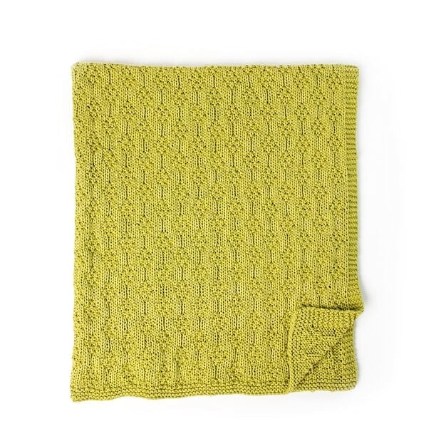 Soothing Blanket Knitted With Cotton