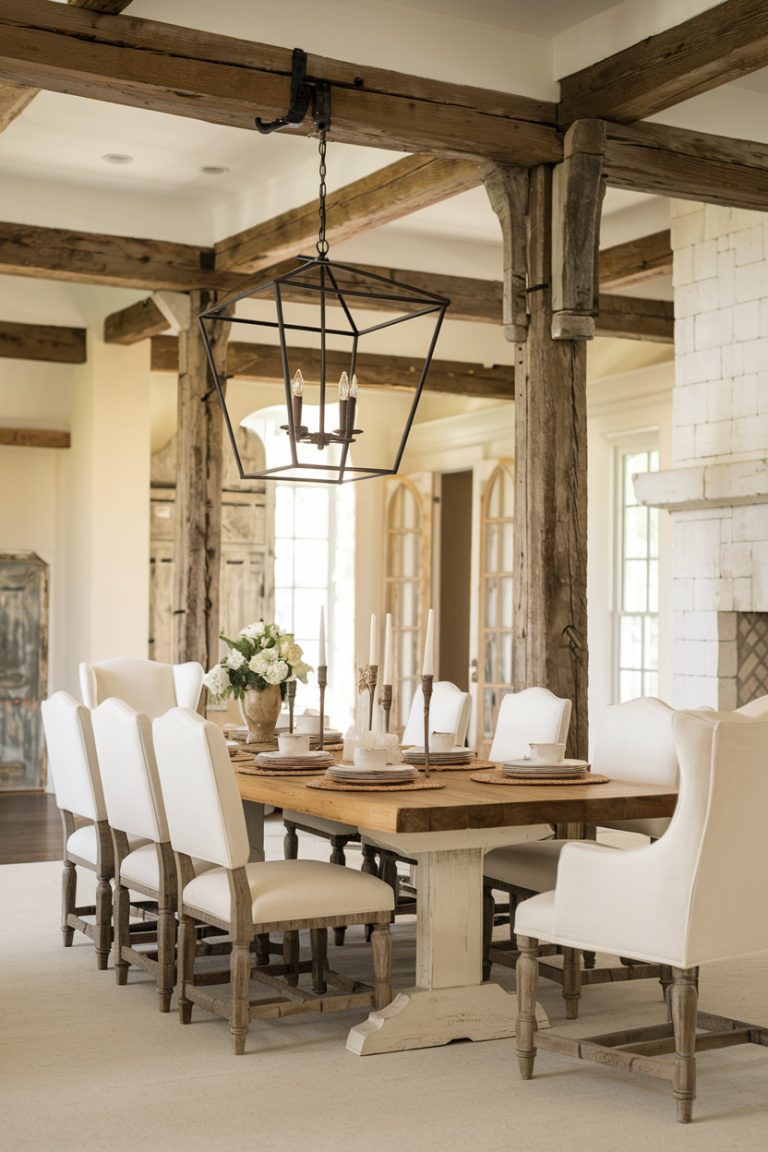 22 Gorgeous White Dining Room Ideas – Rhythm of the Home