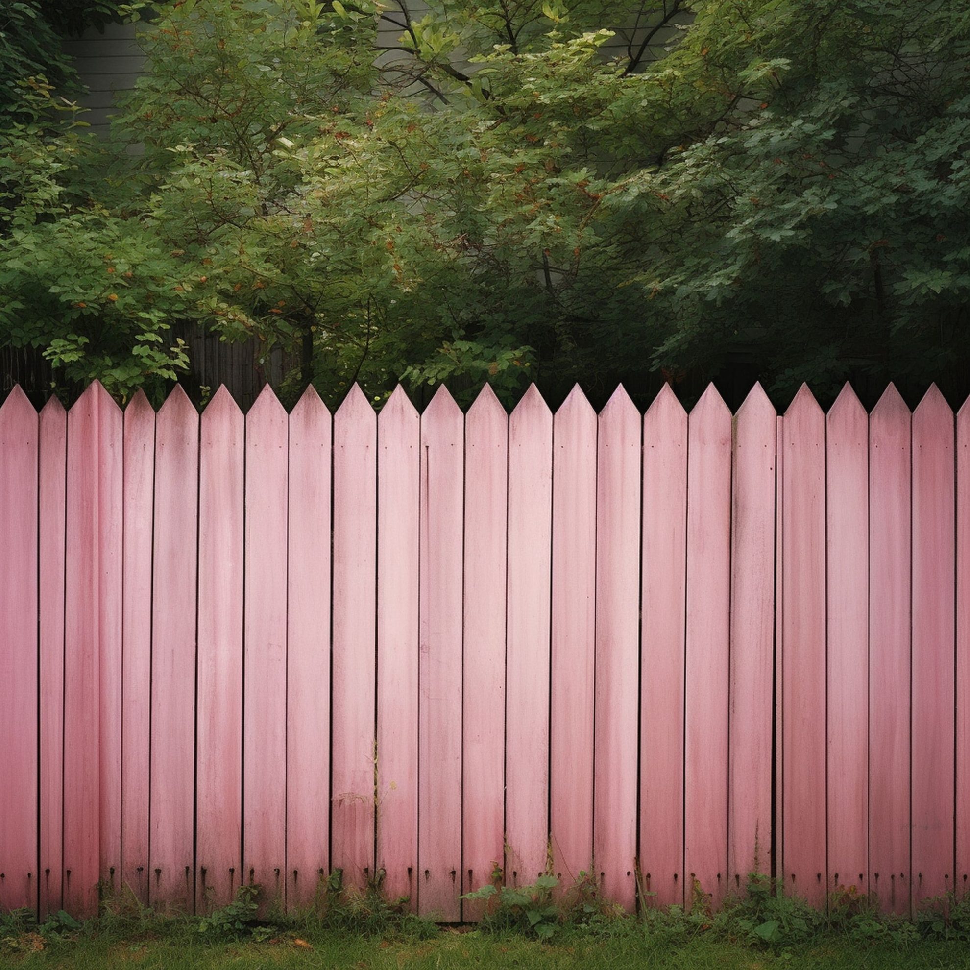 The 8 Best Fence Paint Colors In 2025 Rhythm Of The Home 5 Soft Pink Painted Fence 1980x1980