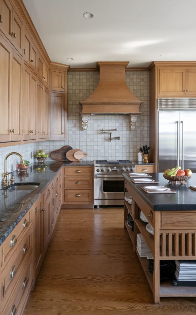 56 Oak Kitchen Cabinets You Will Love – Rhythm of the Home