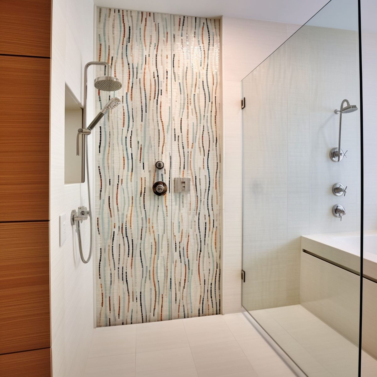 10 Waterfall Shower Tile Ideas You Will Love Rhythm of the Home