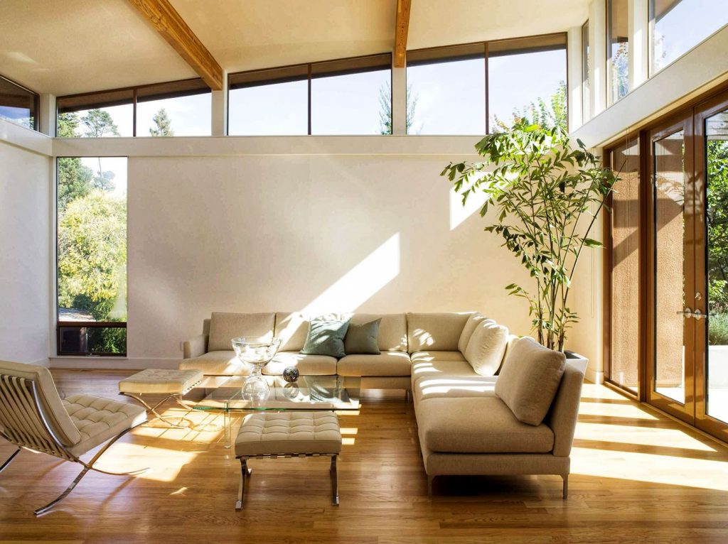Clerestory Windows in a Living Room