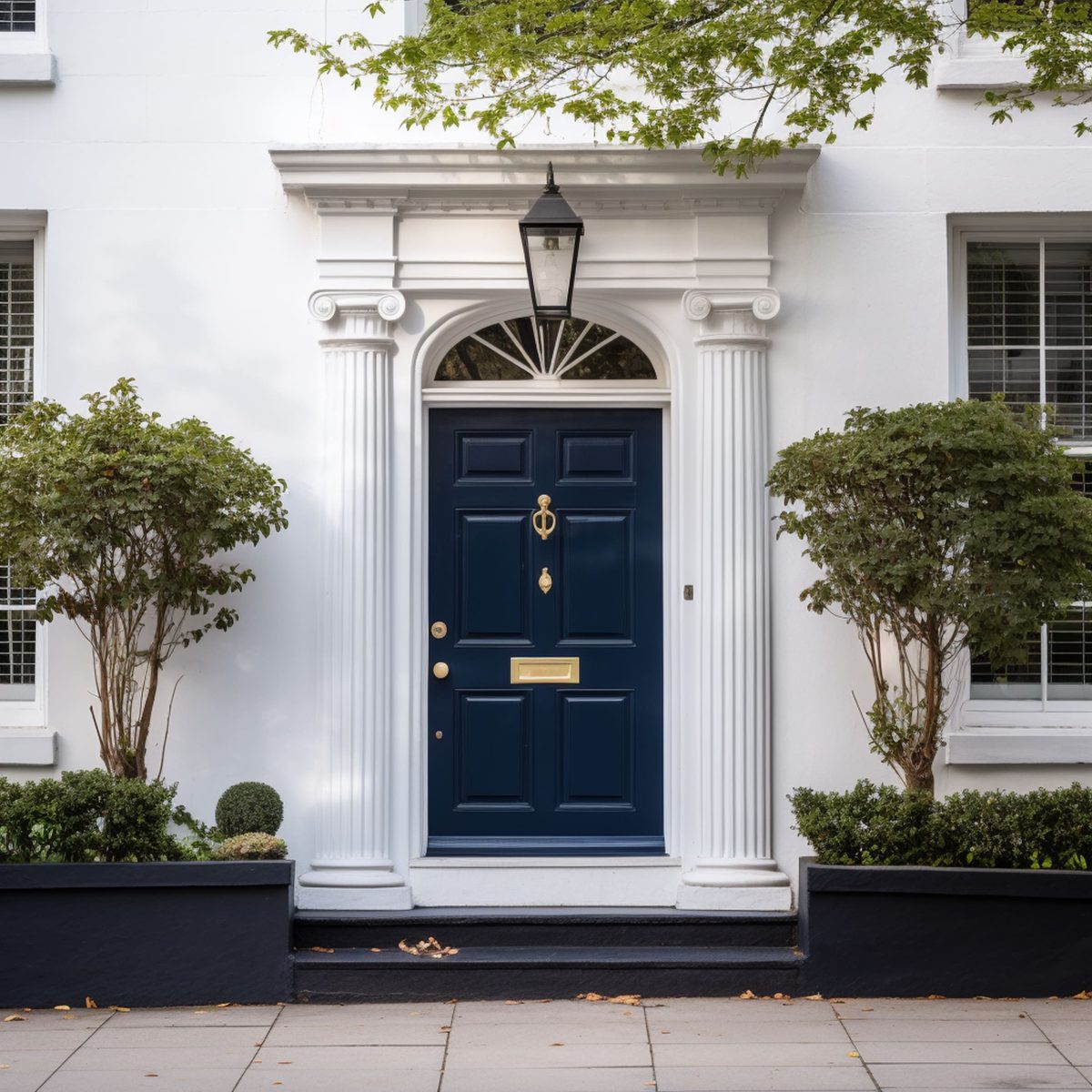 The 10 Best Door Colors for White Houses – Rhythm of the Home