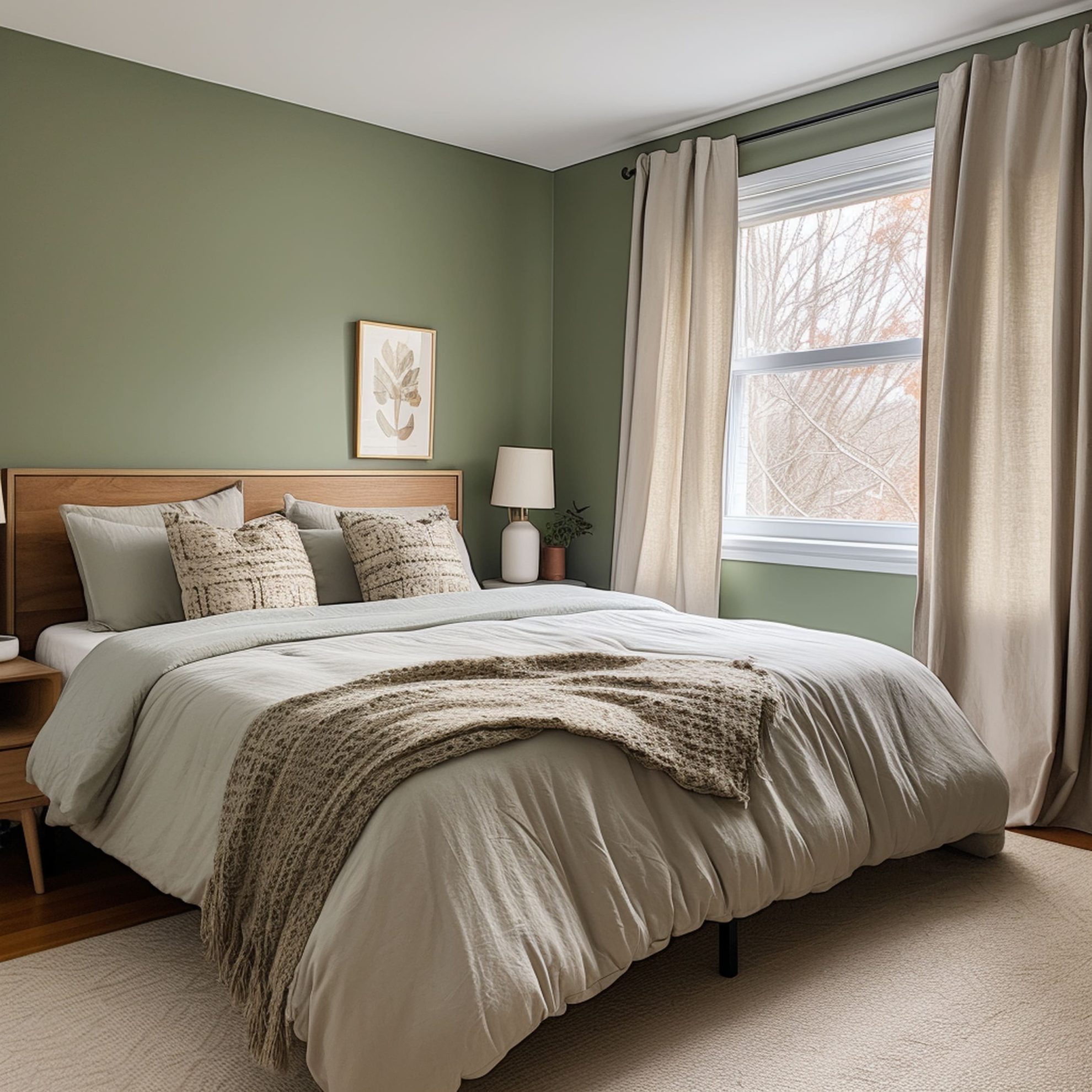 The 8 Best Curtain Colors for Green Walls – Rhythm of the Home