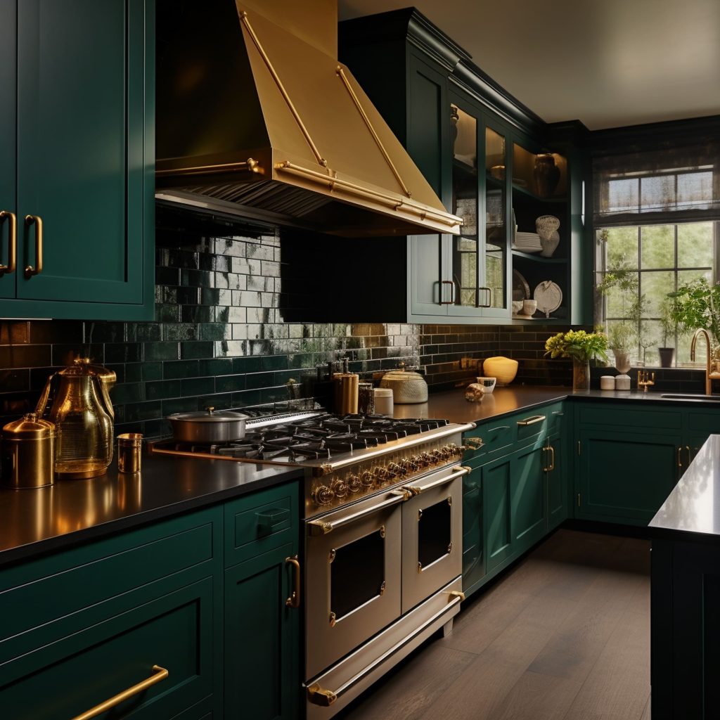 The 6 Best Cabinet Colors for Black Countertops ??? Rhythm of the Home