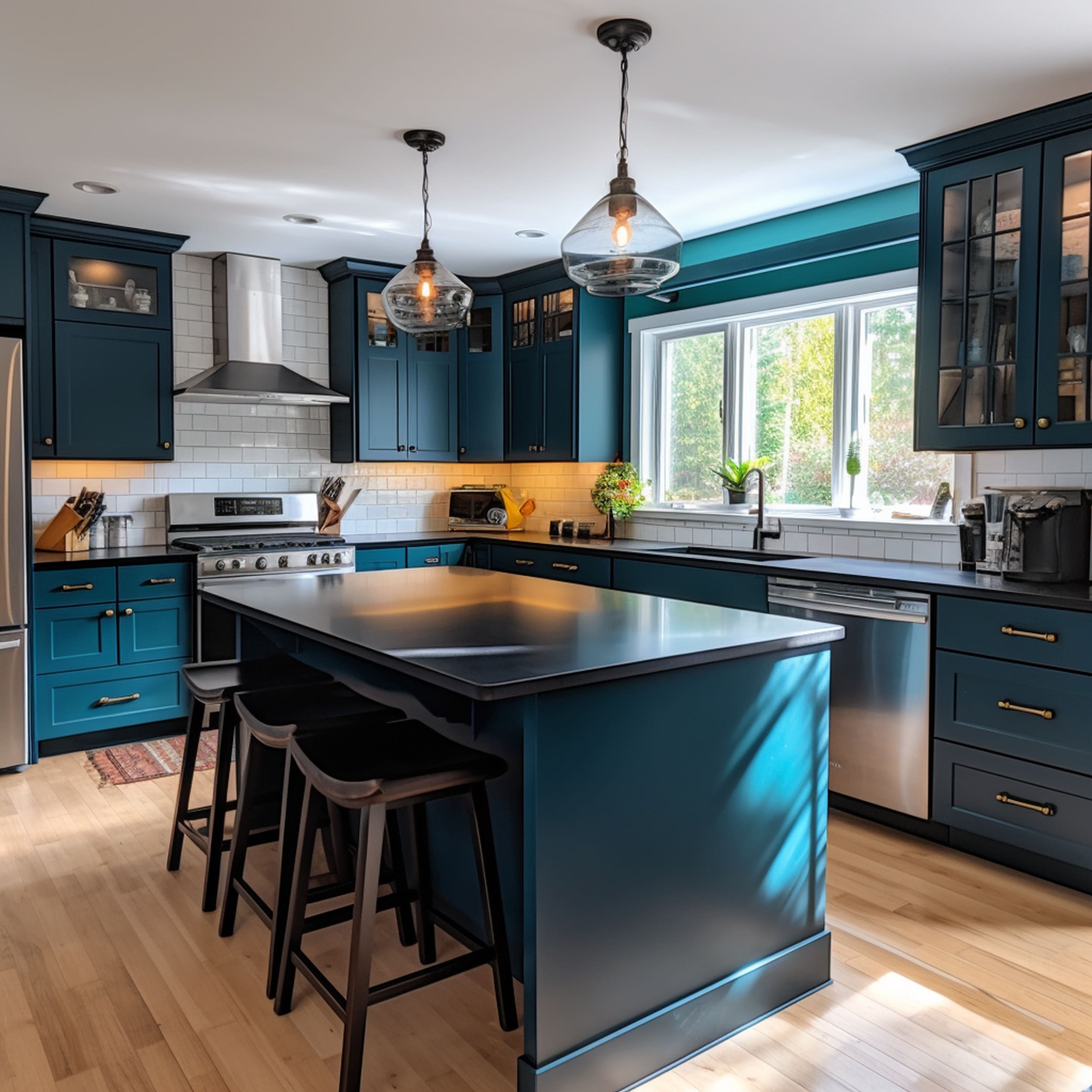 The 6 Best Cabinet Colors for Black Countertops – Rhythm of the Home