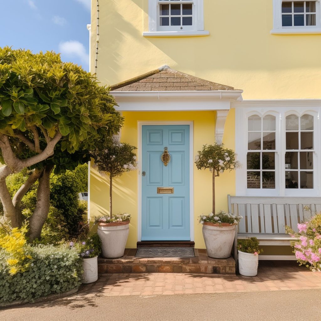 The 10 Best Door Colors for Yellow Houses - Rhythm of the Home