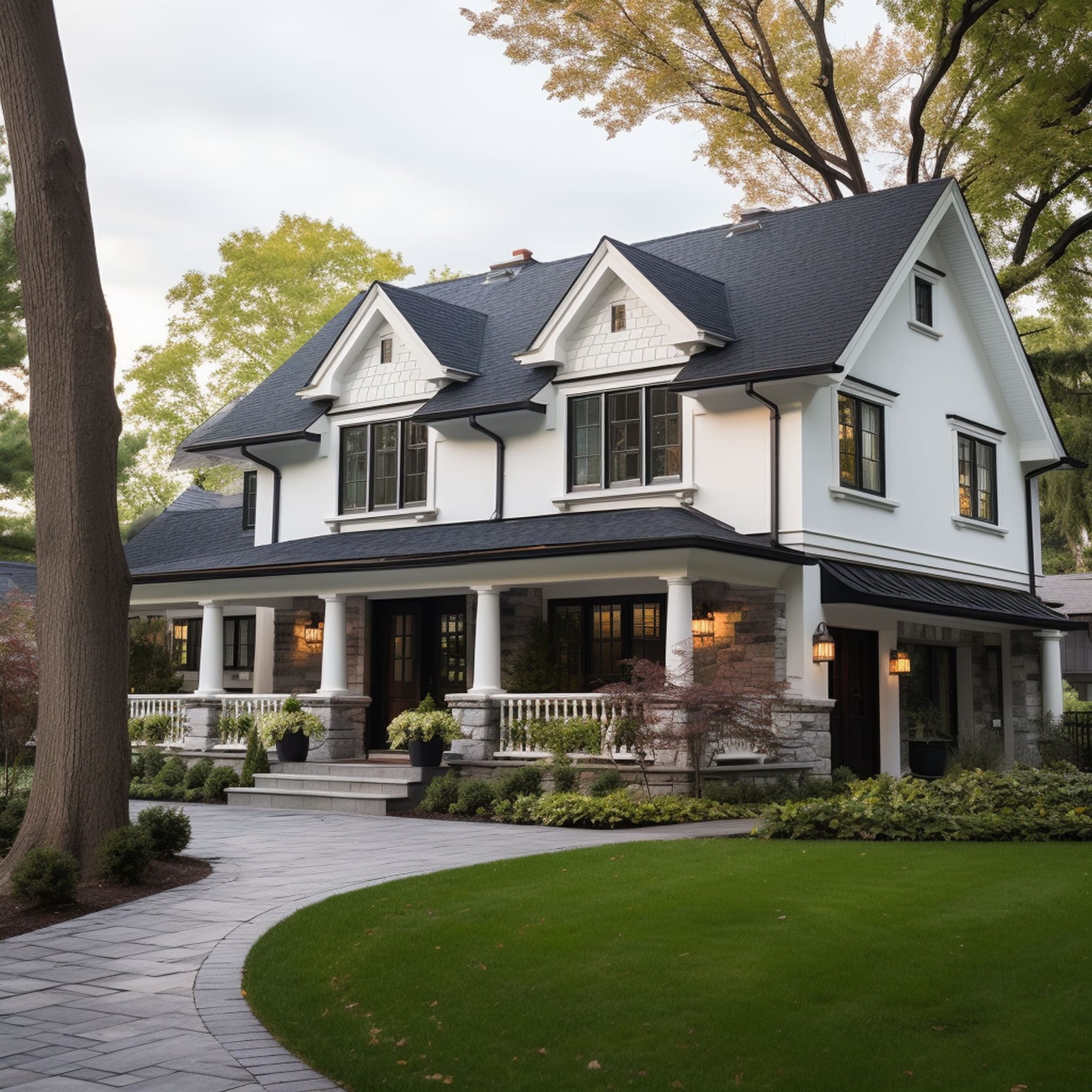 10 House Colors That Go Well With a Black Roof – Rhythm of the Home
