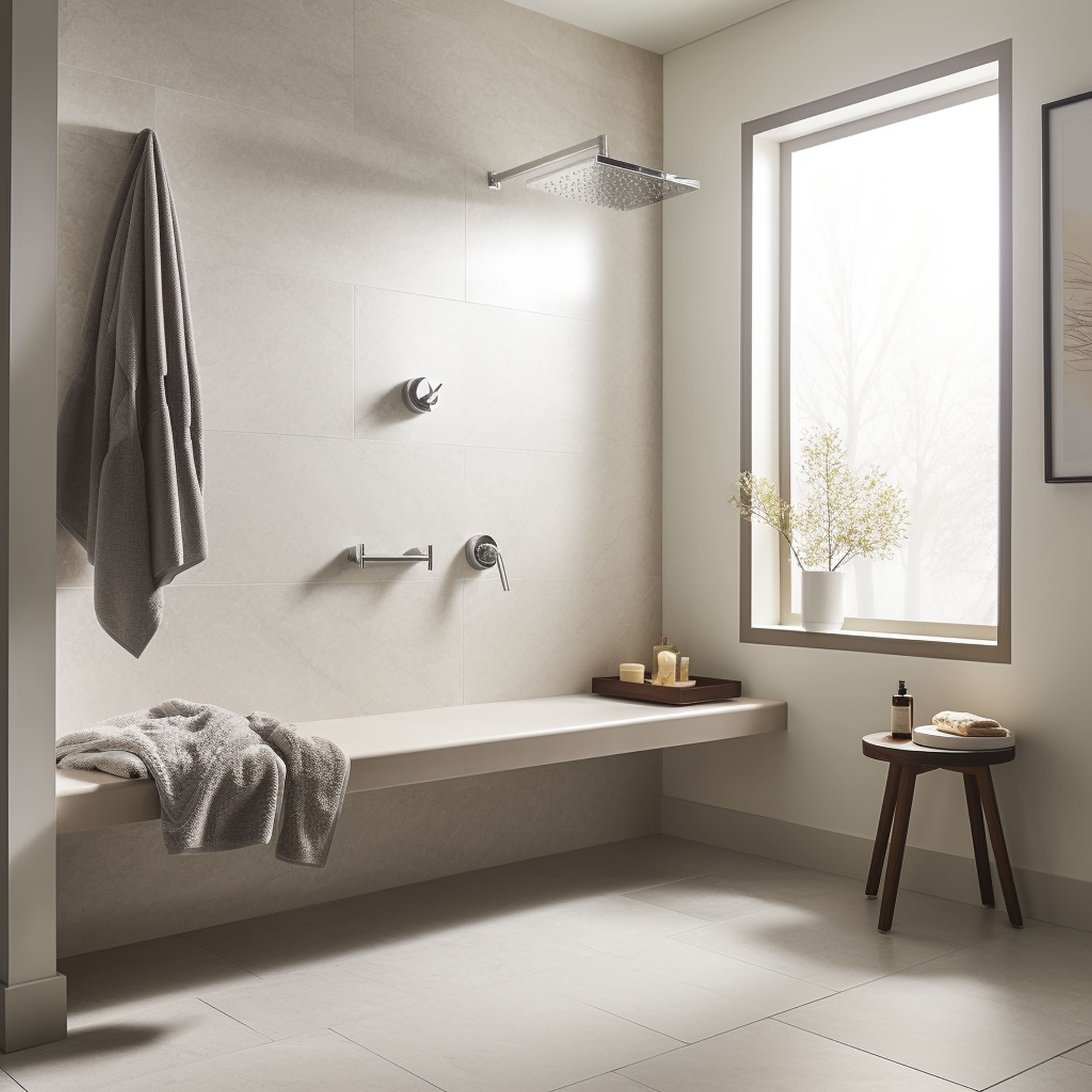 10 Beautiful Floating Shower Bench Ideas Rhythm of the Home