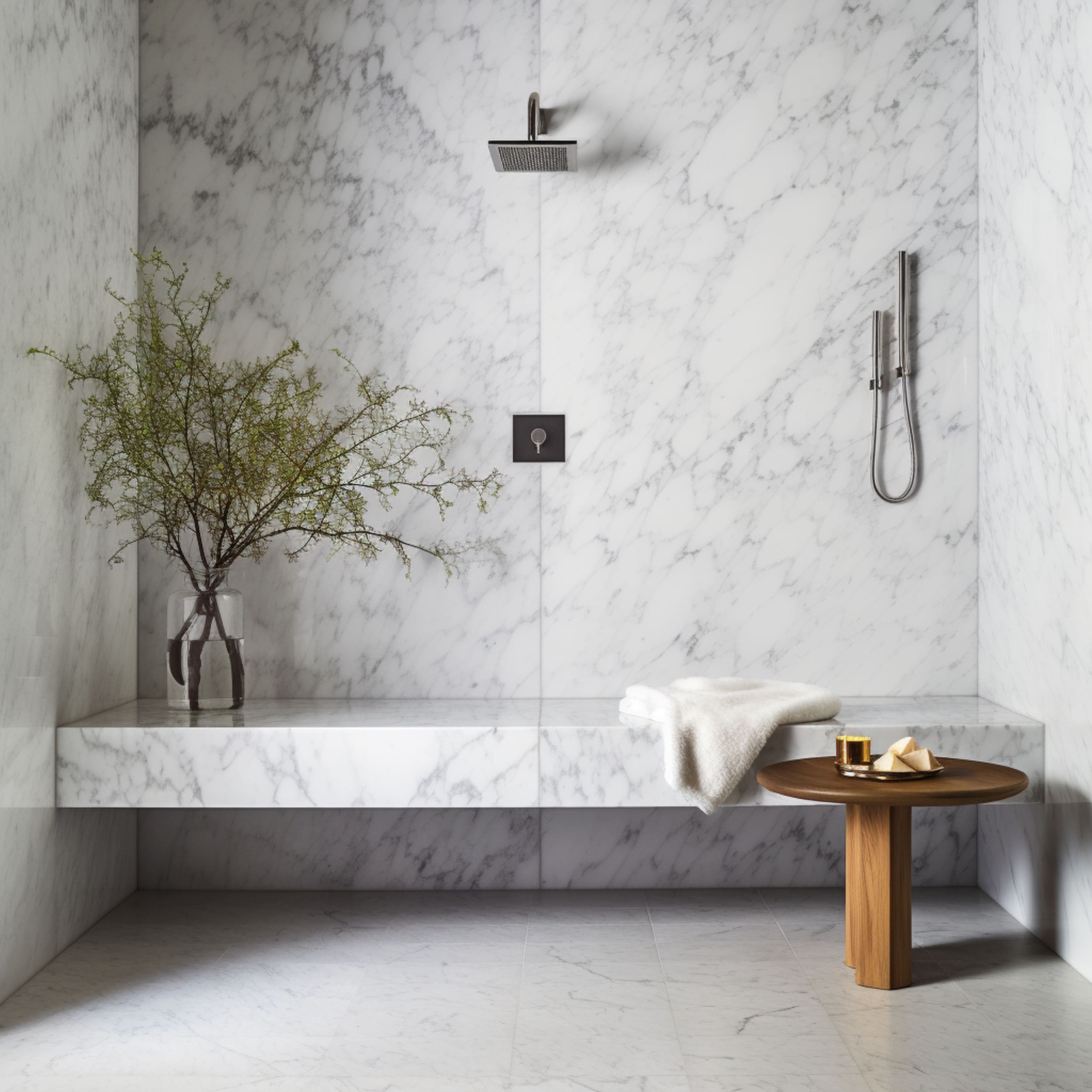 10 Beautiful Floating Shower Bench Ideas Rhythm of the Home