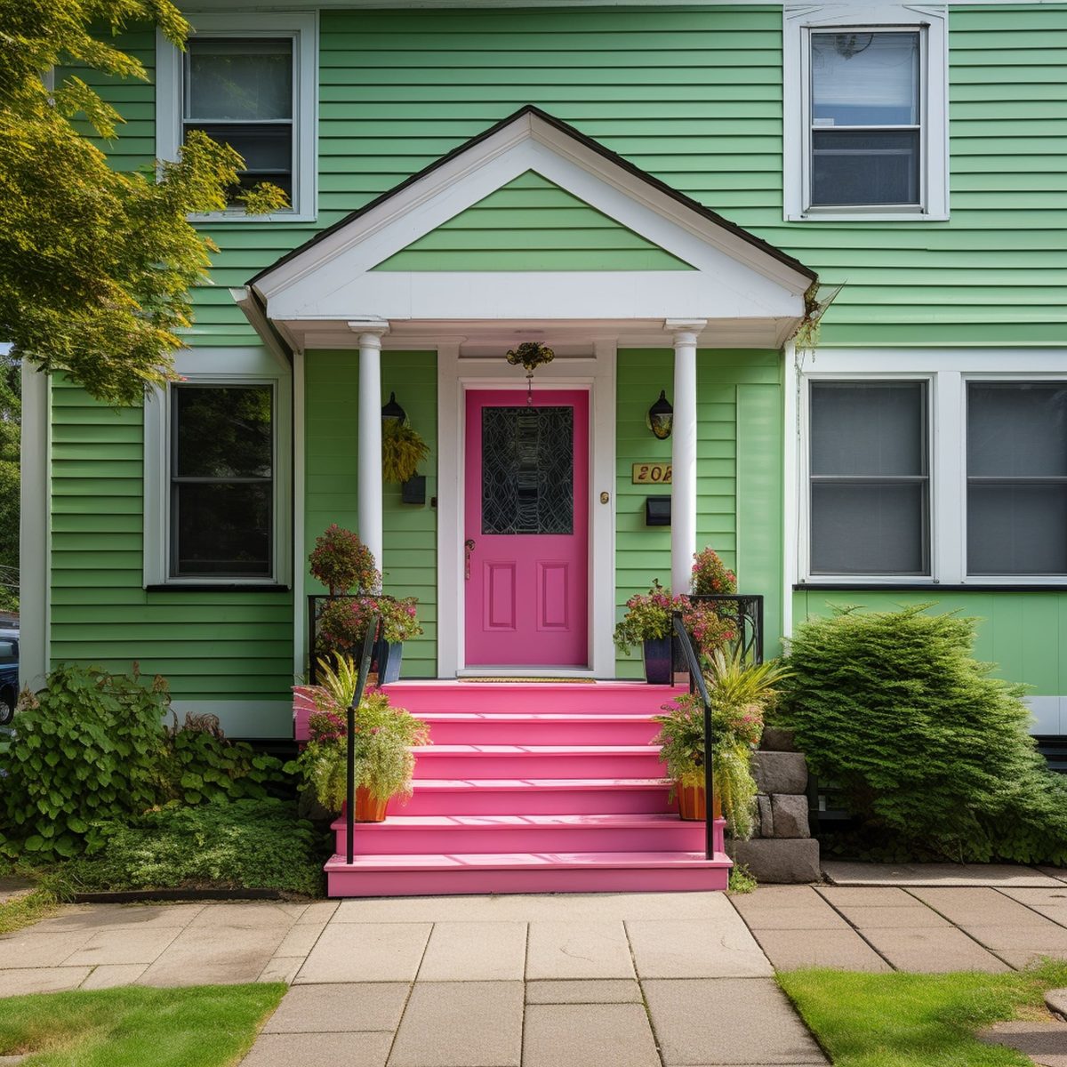 The 10 Best Door Colors for Green Houses – Rhythm of the Home