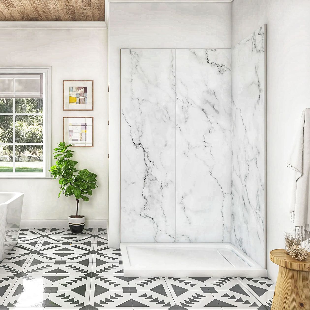 Solved! Can You Use Shower Liners to Cover Tiles? Rhythm of the Home