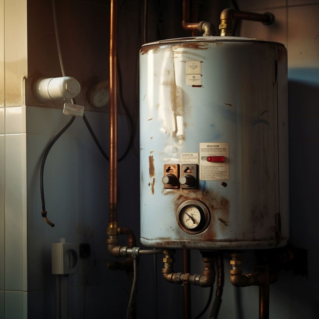 Water Heater Showing Signs of Faulty Operation