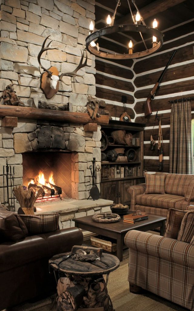 150 Cozy Log Cabin Interior Ideas – Rhythm of the Home
