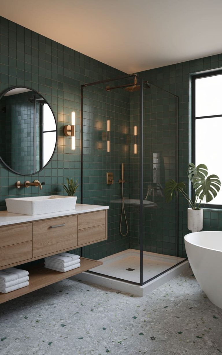 150 Emerald Green Bathrooms – Rhythm of the Home