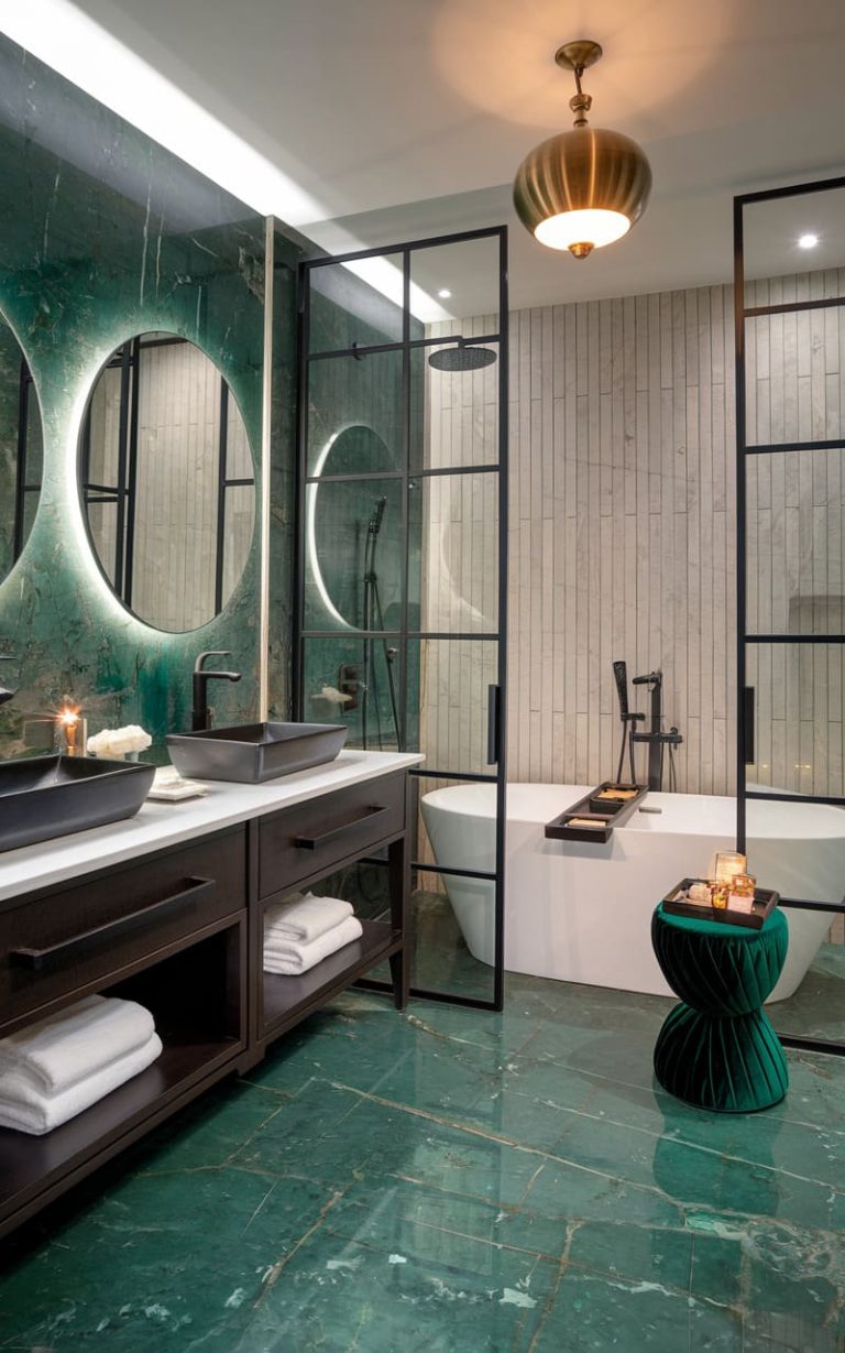 Emerald Green Bathrooms