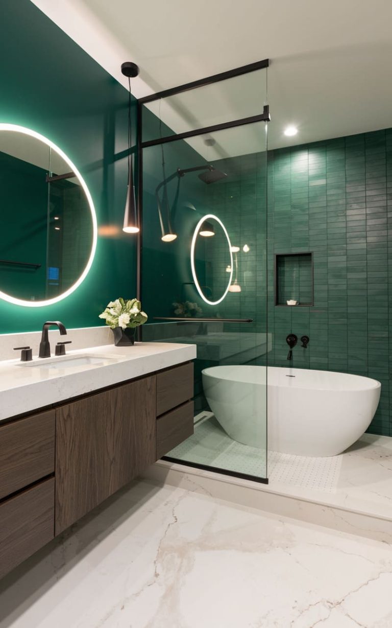 150 Emerald Green Bathrooms – Rhythm of the Home