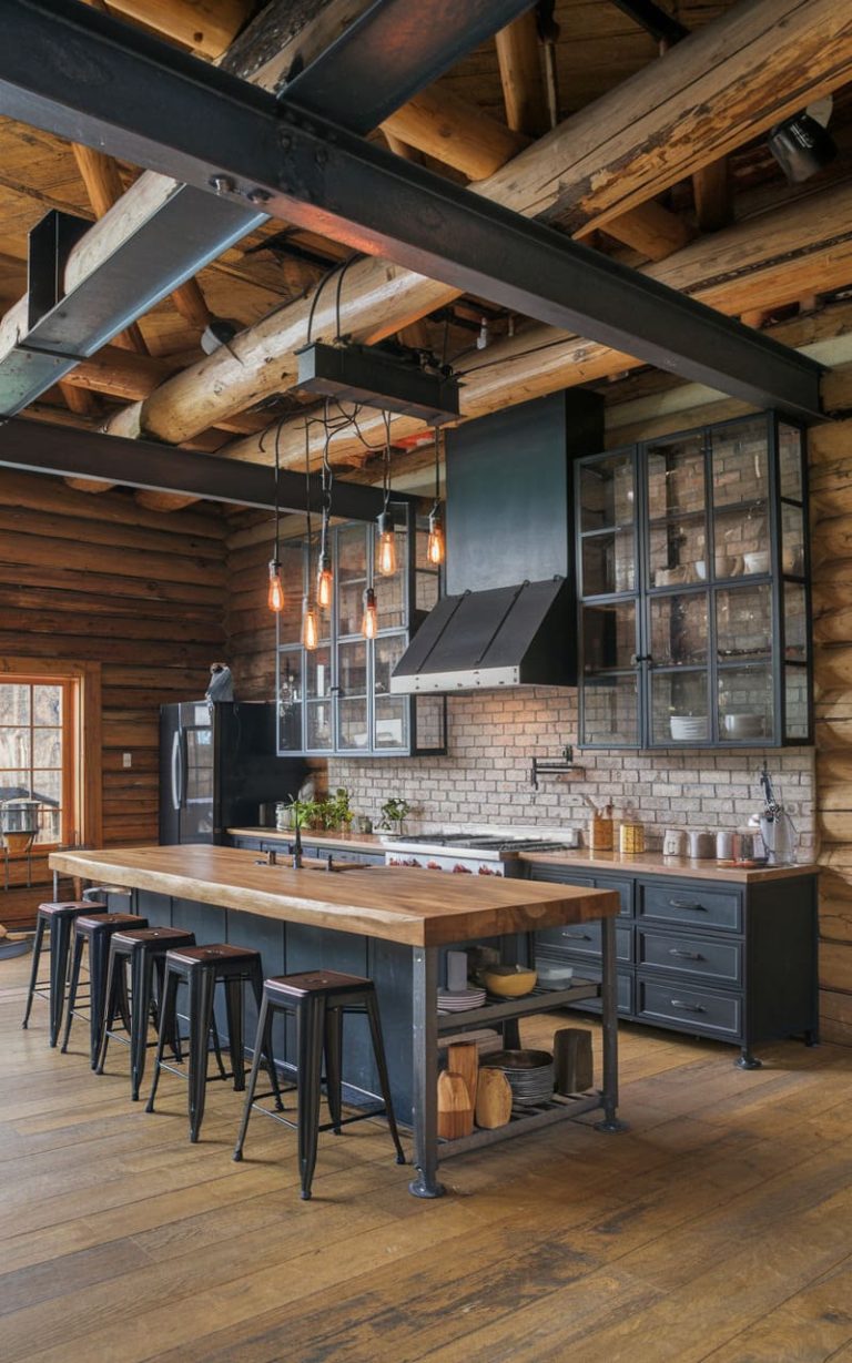 150 Cozy Log Cabin Interior Ideas – Rhythm of the Home