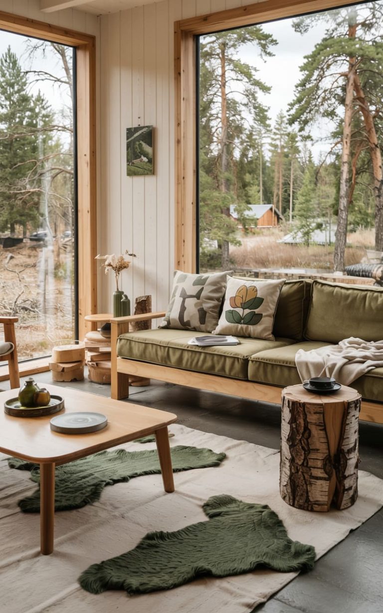 31 Scandinavian Apartment Living Room Ideas - Nature Inspired Scandinavian Apartment Decor