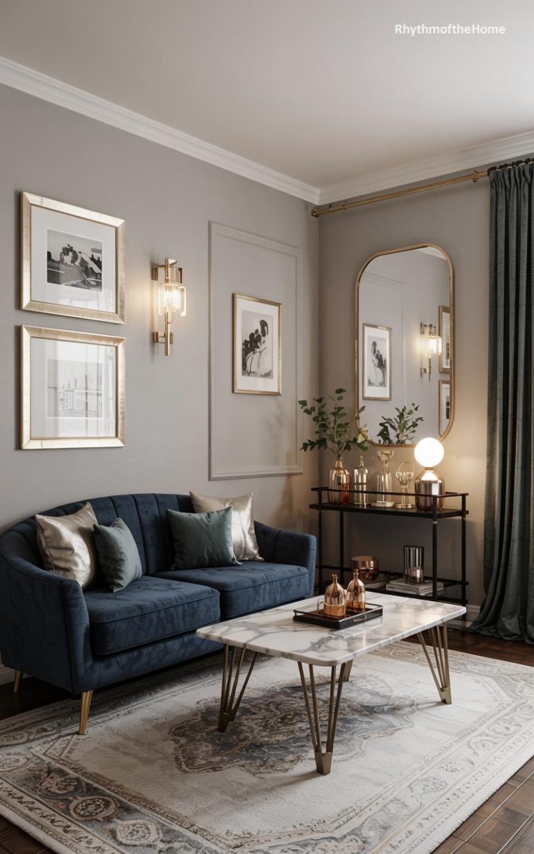 20 Budget-Friendly Apartment Living Room Decor Ideas - The Spruce