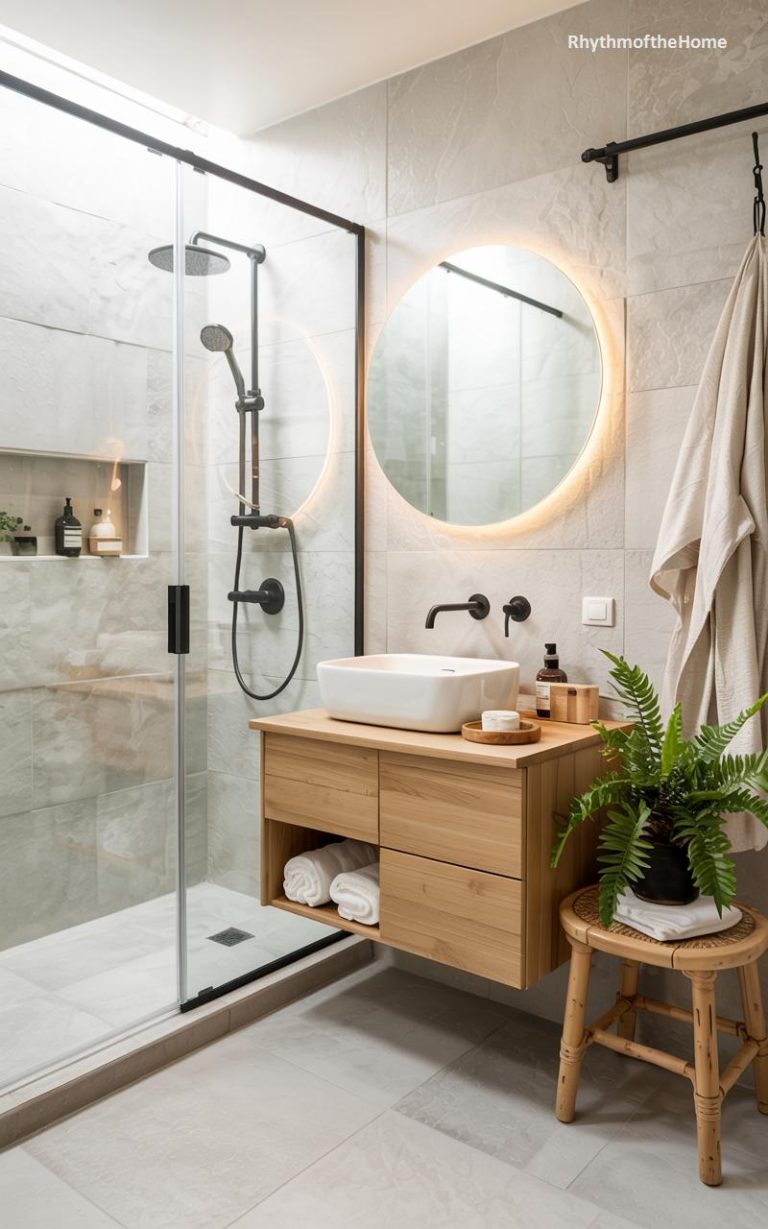 200 Small Apartment Design and Decor Ideas – Rhythm of the Home - Modern Apartment Interior Design Inspiration For Small Bathroom
