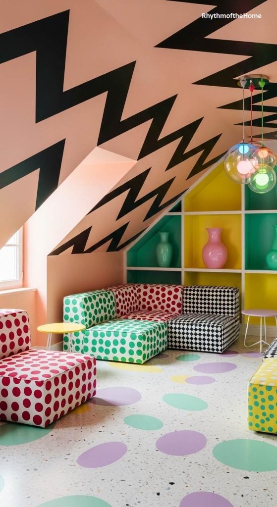 100 Memphis Group Style Decor and Design Ideas – Rhythm of the Home
