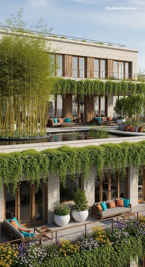 Stunning Organic Facilitated Penthouse Homes image
