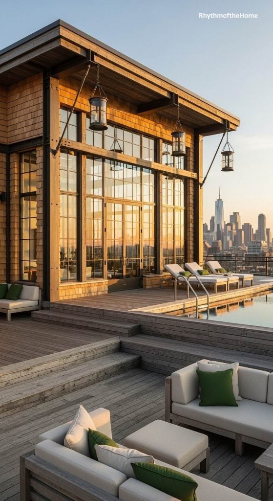 View of Penthouse Design: Architecture on Top of the World - ArchDaily