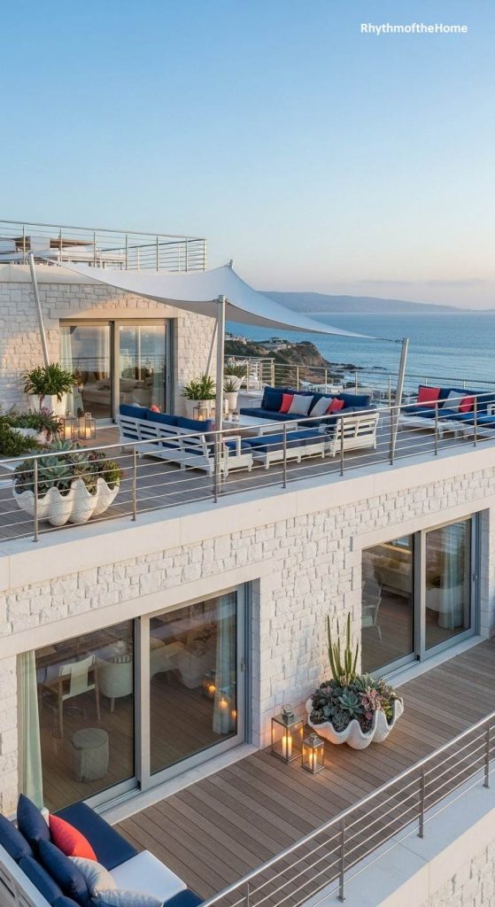 Seaside Penthouse Garden Patterns