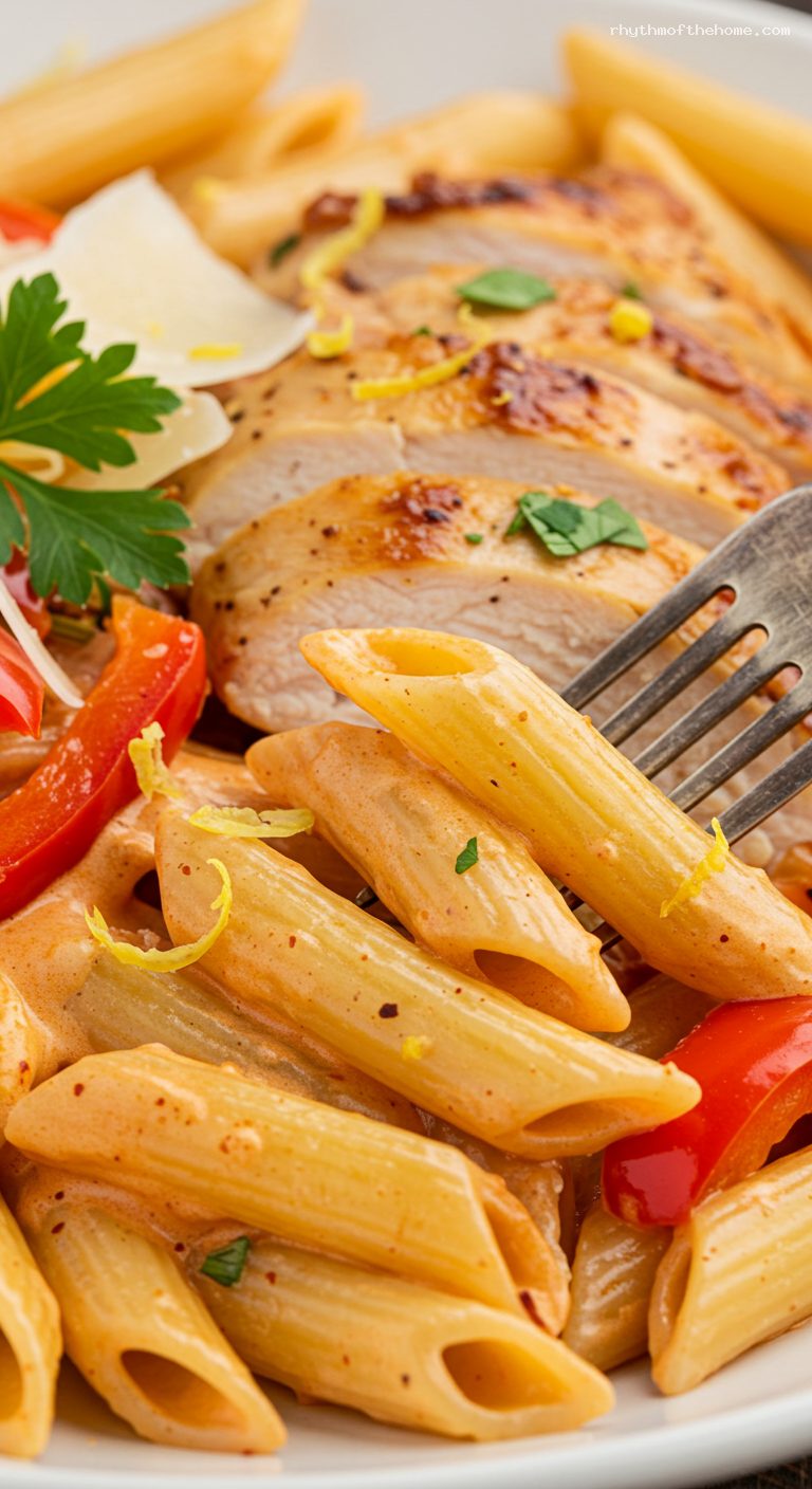 Cajun Chicken Penne with Creamy Paprika Sauce – Rhythm of the Home