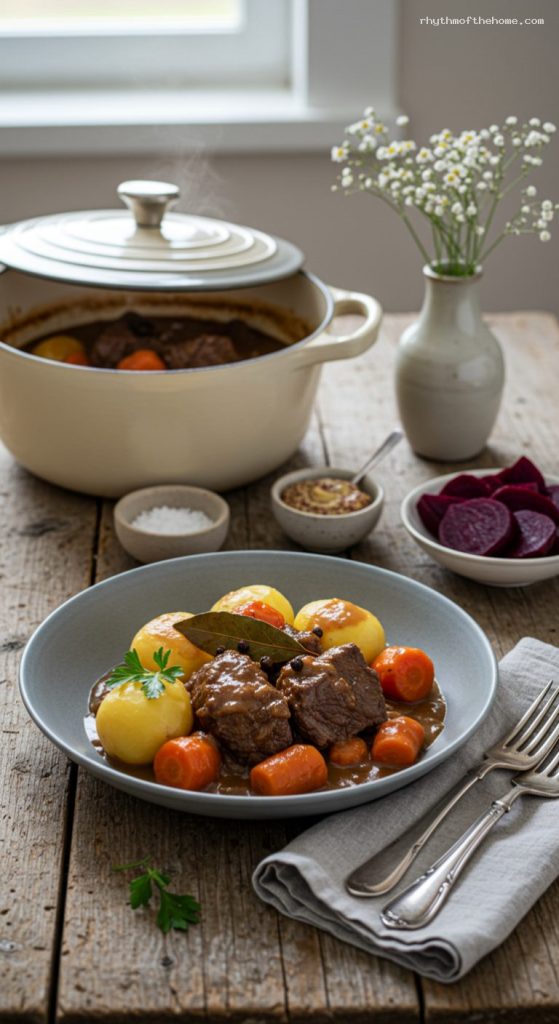 Kalops Swedish Kalops: Allspice Beef Stew with Potatoes – Rhythm of the Home