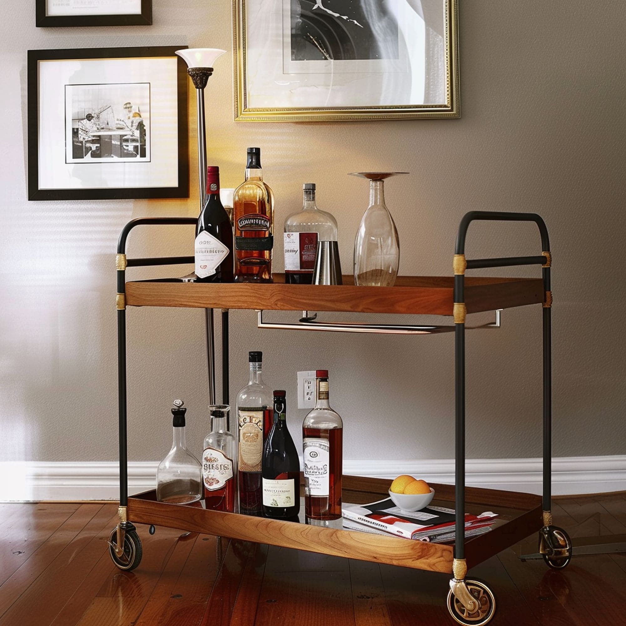 Stylish Bar Cart