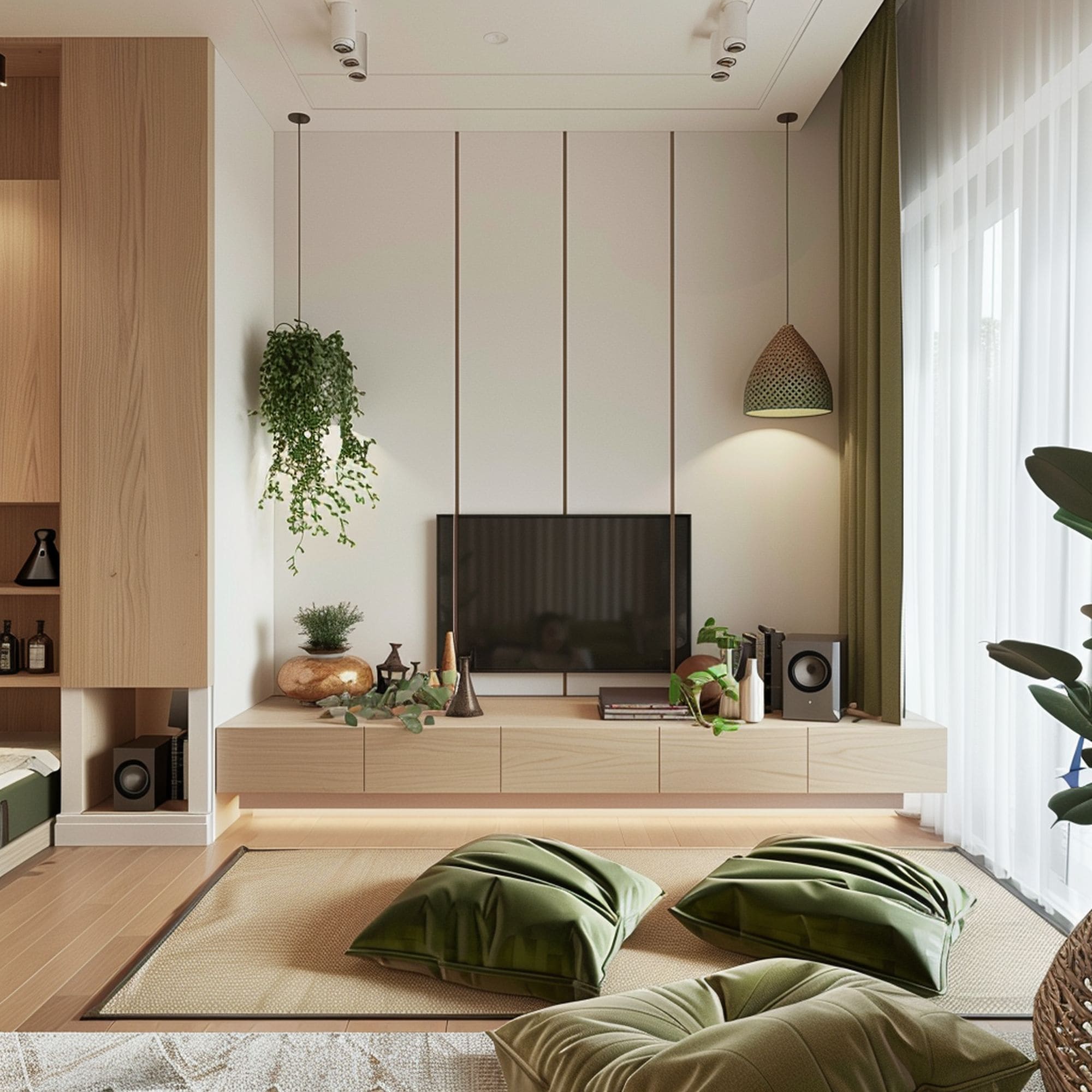 Meditation Spot With Audio Speakers