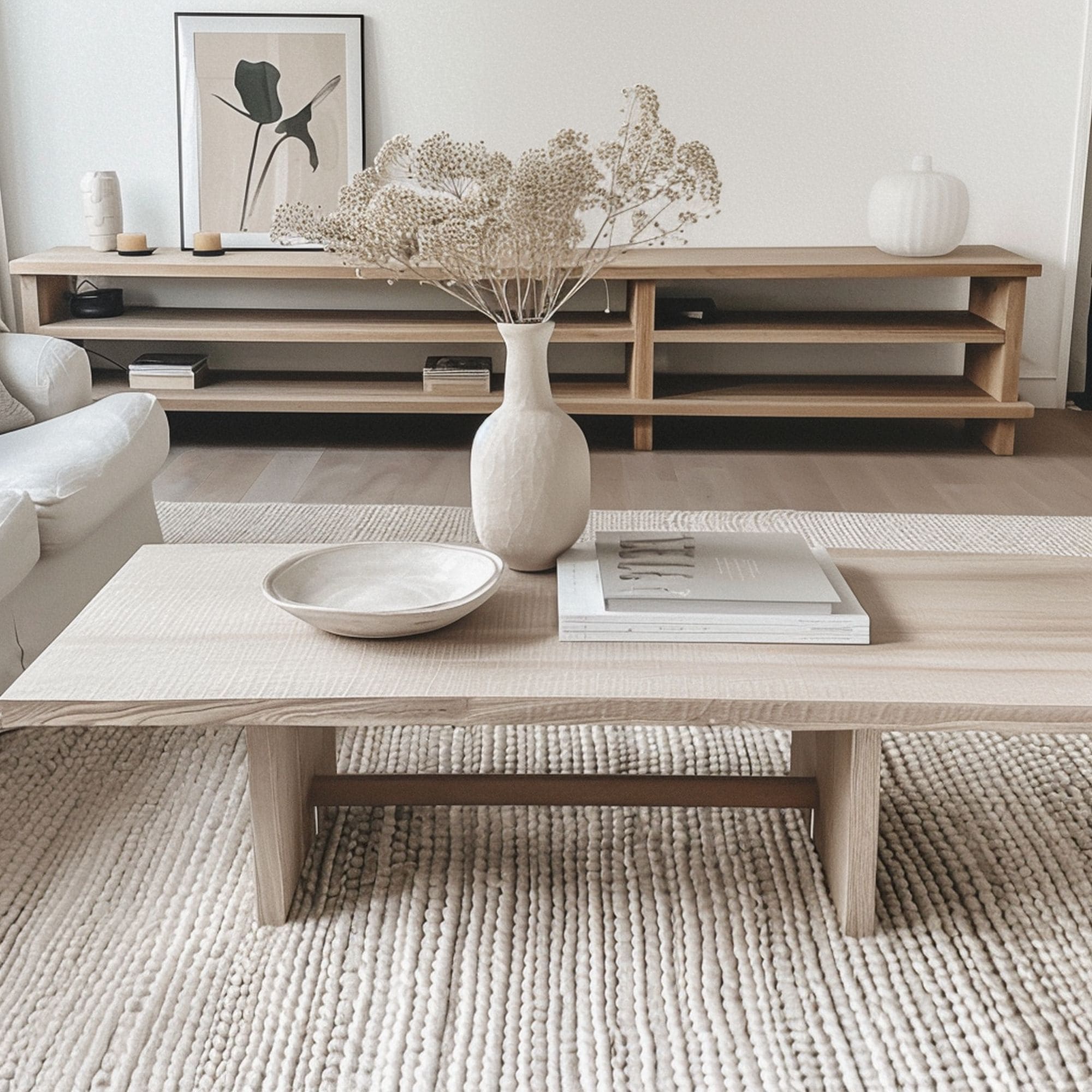 Minimalist Serene Wood Furniture