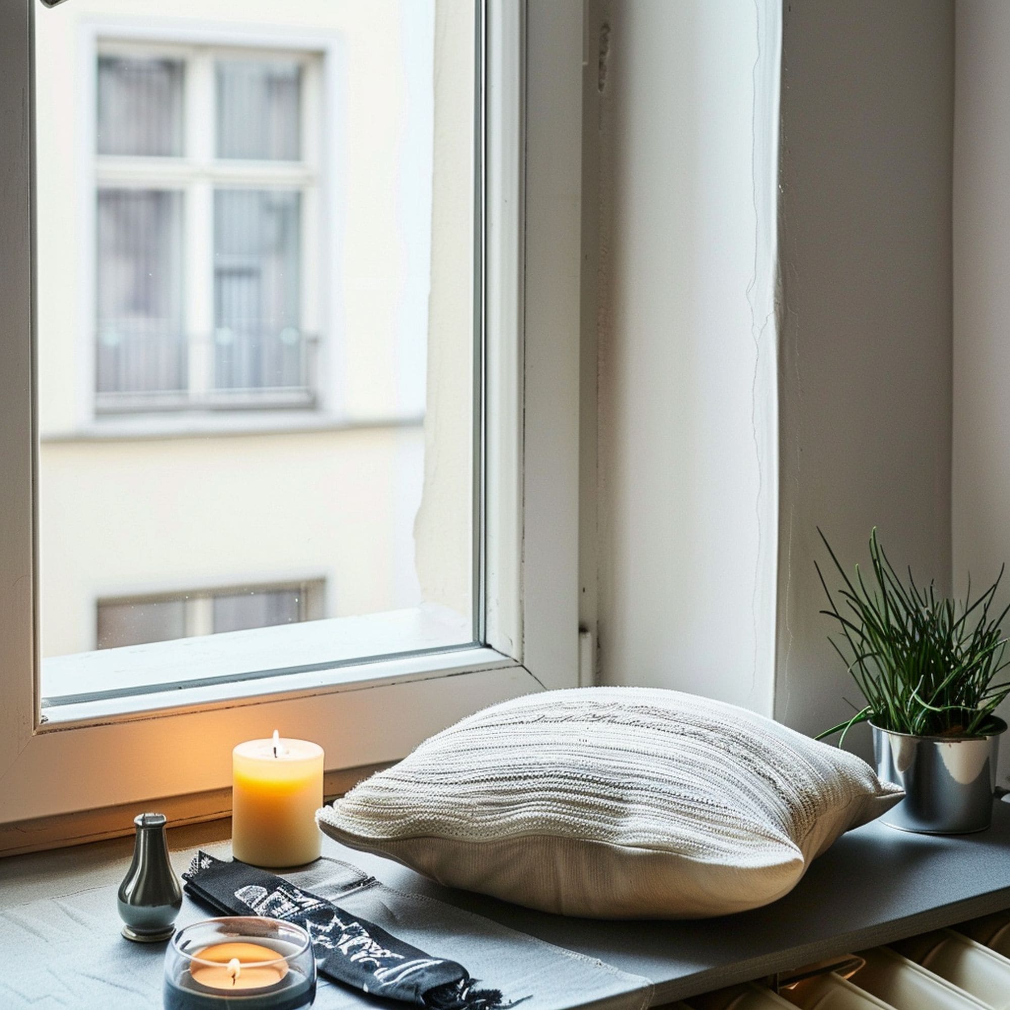 Meditation Spot in an Apartment