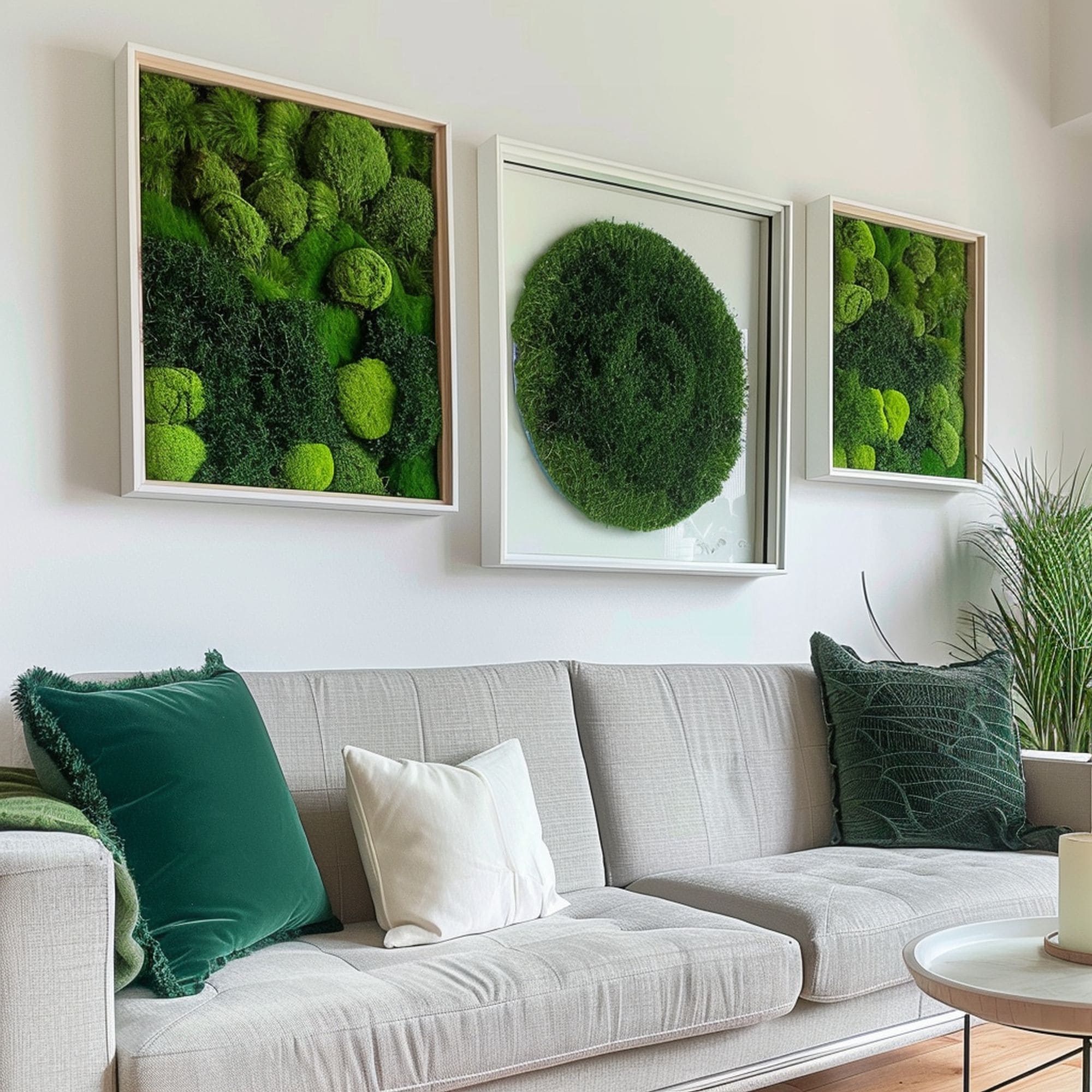 Moss Framed on the Wall