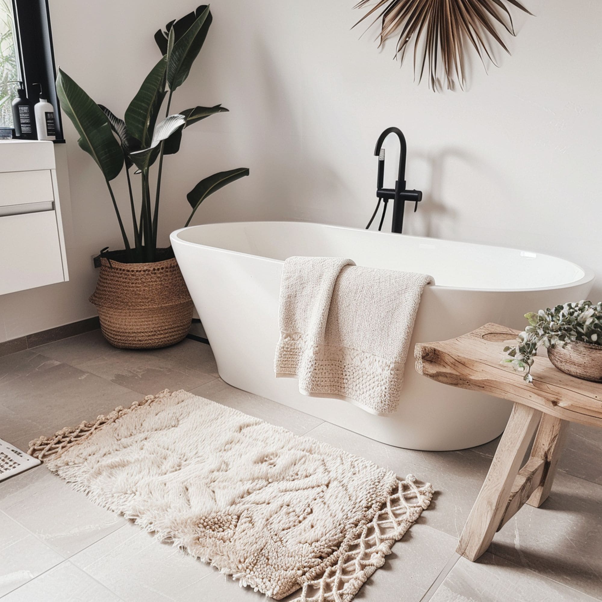 Cozy Hygge Bathroom